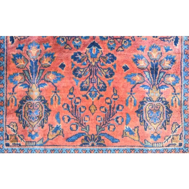 Tribal 19th Century Kashan Rug For Sale - Image 3 of 5