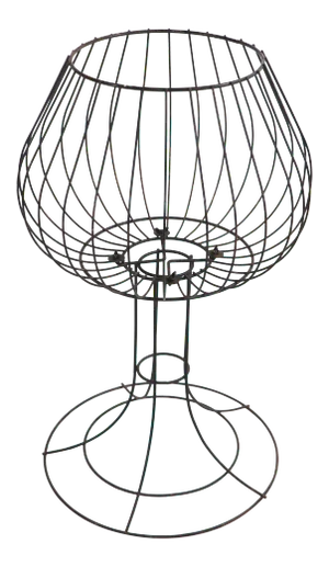 Wire Work Basket Stand After Weinberg, Risley