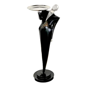 Late 20th Century English Modern Chrome & Resin "Le Garcon" Mannequin by Lindsey B