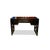 Asian Black Lacquer Panel Legs Writing Desk For Sale In New York - Image 6 of 6