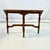 English Early 20th C Antique Edwardian Chippendale English Pine Side Table, Hand Carved & Turned. For Sale - Image 3 of 16