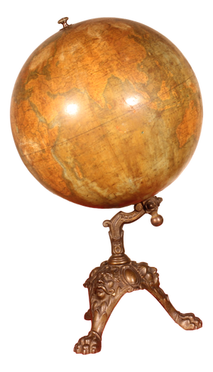 19th Century Globe from Lebègue