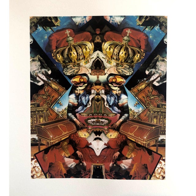 Contemporary Anne Marie Karlsen, Los Angeles Contemporary Digital Kaleidoscope Collage Iris Double Print Proof, 1996 For Sale - Image 3 of 6
