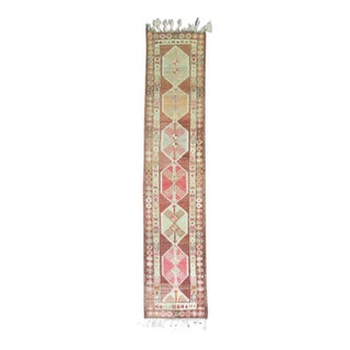 Vintage Turkish Kurd Runner - 2'8" x 12'2" For Sale