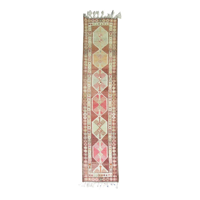 Vintage Turkish Kurd Runner - 2'8" x 12'2" For Sale