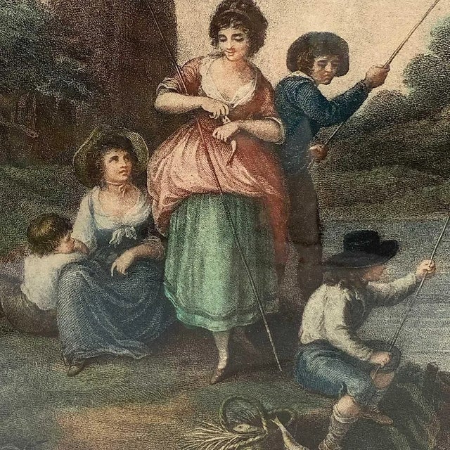 Pair Francesco Bartolozzi Engravings, the Months: April, February After W. O. Hamilton For Sale - Image 10 of 18