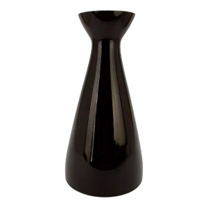1960s Vintage Nos Mid-Century Modern Prescolite Glass Shade Pendant Light No. 94017 in Black
