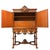 Monumental Victorian Revival style cabinet by Empire Mfg. Co. of Rockford, Illinois, featuring exceptionally detailed...