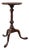 Antique George III Mahogany Kettle Stand with Piecrust Top, 1760 For Sale