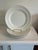 Ceramic 1990s Set of 6 Large White Porcelain Dinner or Service Plates For Sale - Image 7 of 8