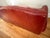 Vintage Ralph Lauren Style Distressed Art Deco Leather Sofa For Sale - Image 15 of 17