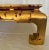 Late 20th Century Vintage Tony Duquette Style Newly Painted Red Distressed Gilded Wood Chow Leg Ming Style Coffee Table For Sale - Image 5 of 12