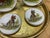 Vintage English Bone China Equestrian Fox Hunt Miniature Tea Set With Florentine Gilt Tray - 6 Pieces For Sale - Image 4 of 7
