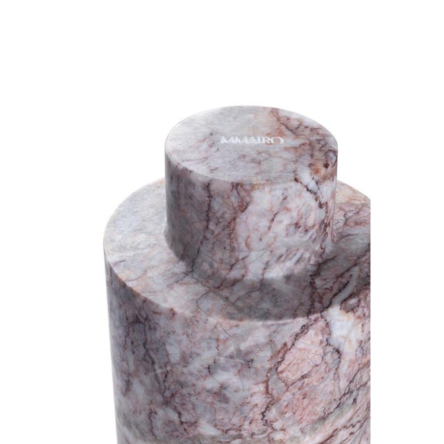 Red Inside Out Vase by Karen Chekerdjian For Sale - Image 11 of 15