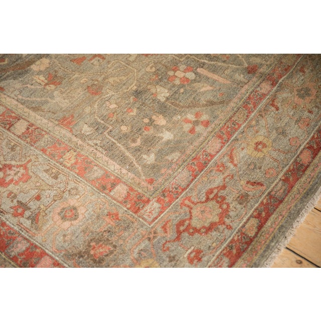 Antique Mahal Carpet - 6'4" x 9'2" For Sale - Image 10 of 12