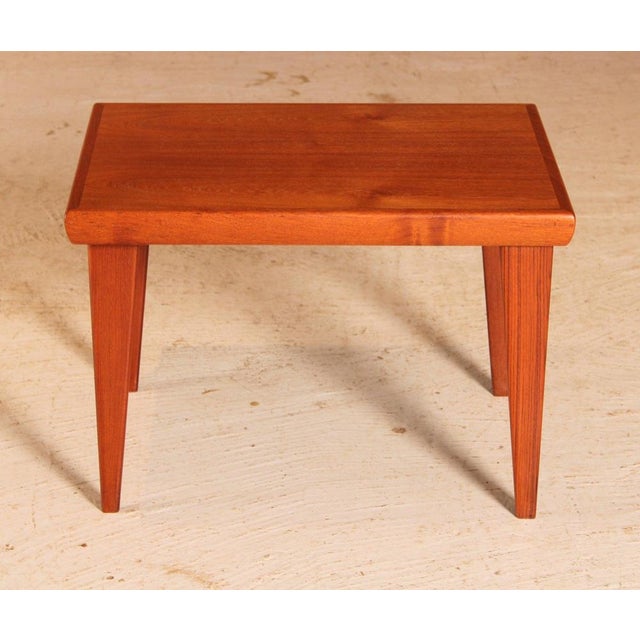 Mid-Century Danish Side Table with Folding Legs from Trioh, 1960s For Sale - Image 12 of 14