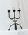 Scupltural Iron Candleholder, 1970s For Sale - Image 5 of 11