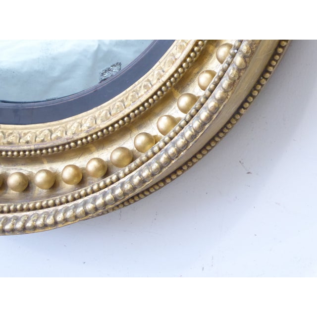 19th Century Large Convex Mirror For Sale - Image 4 of 4