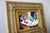 Contemporary Vintage Semi-Abstract Still Life Painting in Gold Frame For Sale - Image 3 of 9