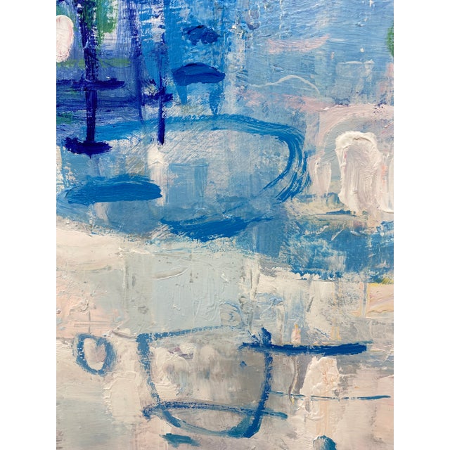 Contemporary Modern Abstract Original Oil Painting For Sale - Image 10 of 12