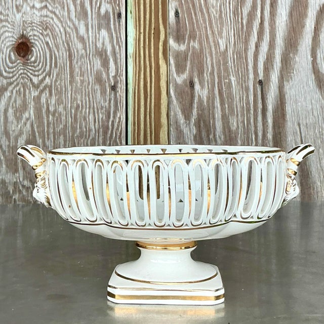 Italian Vintage Italian Impero Crater Urn For Sale - Image 3 of 6