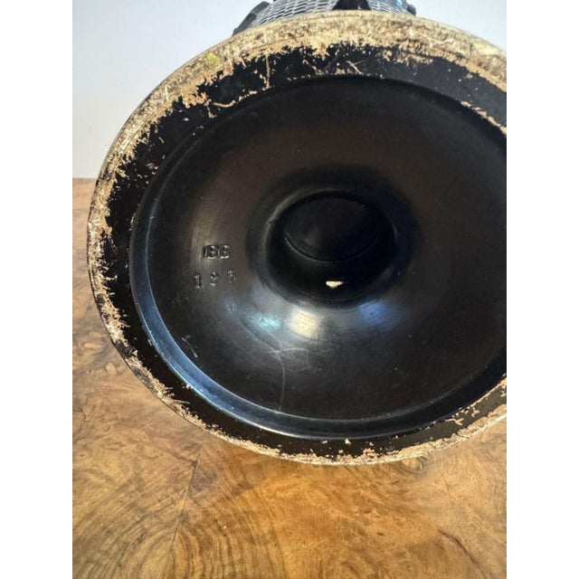 Ceramic Antique Victorian Vases by Bernhard Bloch, 1890, Set of 2 For Sale - Image 7 of 9