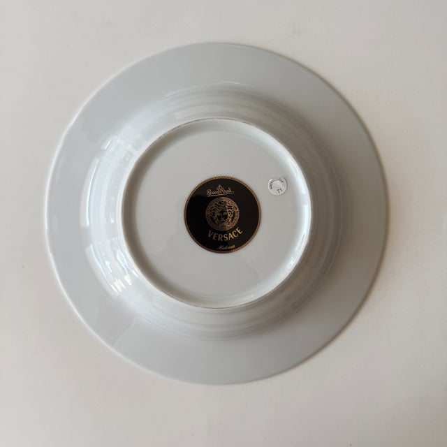 Postmodern Medusa Rim Soup Plate by Versace for Rosenthal, 1990s For Sale - Image 3 of 6