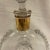 Baccarat crystal made in France hand blown crystal decanter with applied rib decoration to the sides and fleur-de-lis...