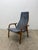 Yngve Ekström Lamino Teak Wood Frame Armchair With Sheepskin Fabric for Swedese For Sale In Miami - Image 6 of 16