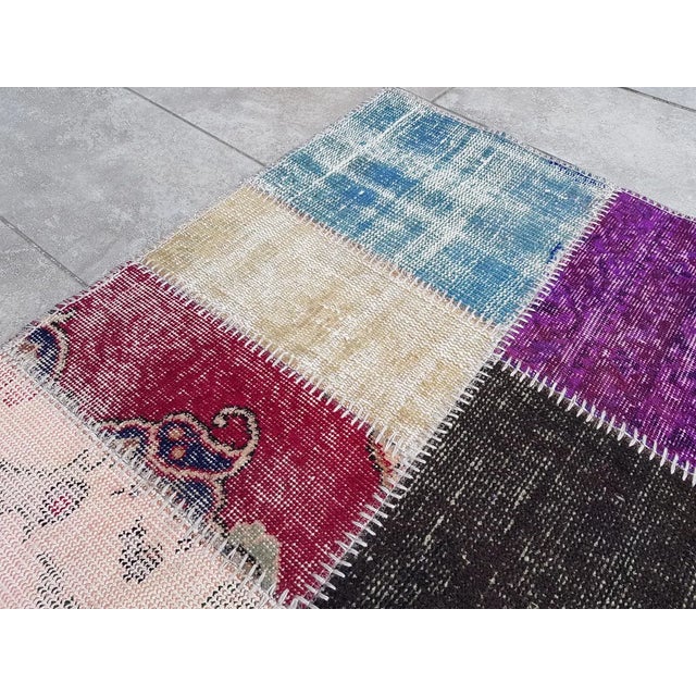 Oushak Vintage Anatolian Runner For Sale - Image 9 of 10