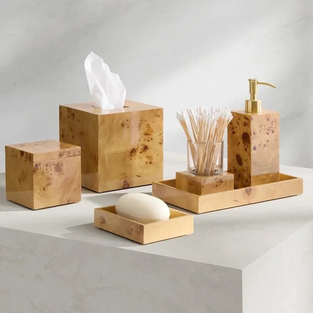 Welcome the beauty of nature into your home with our Mesa Bath Accessories. These timeless pieces are expertly crafted...