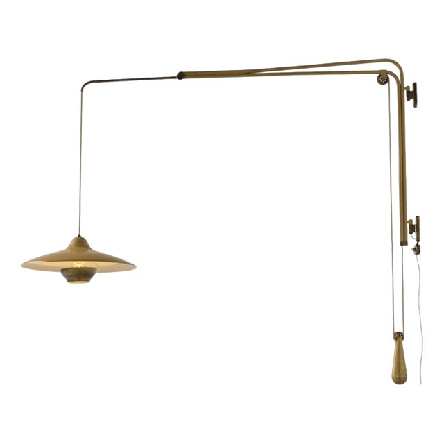Vintage B-3 Wall Lamp by Franco Buzzi for Oluce, Italy, 1955 For Sale