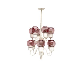 Mid-Century Swedish T527 Chandelier by Hans-Agne Jakobsson for Hans-Agne Jakobsson AB, 1960s For Sale