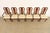 1980s Thomasville Queen Anne Carved Solid Mahogany Dining Chairs | Set of Six For Sale - Image 5 of 15