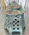 Late 19th Century Vintage Asian Wrought Iron Pagoda Lantern For Sale - Image 5 of 6