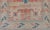 Textile Tribal Medallion Design Vintage Turkish Oushak in Cream, Blue, and Terracotta 4'5 X 6'7 For Sale - Image 7 of 11