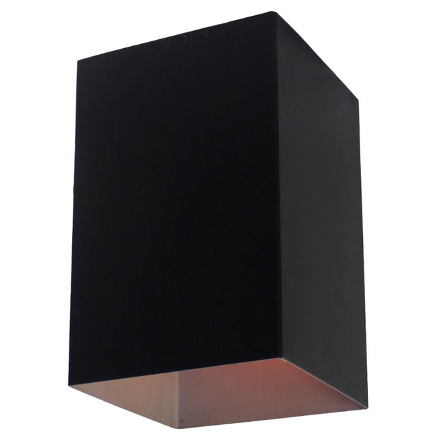 Mid-Century Modern Black Metal Flush Mount from Raak Amsterdam For Sale - Image 3 of 6