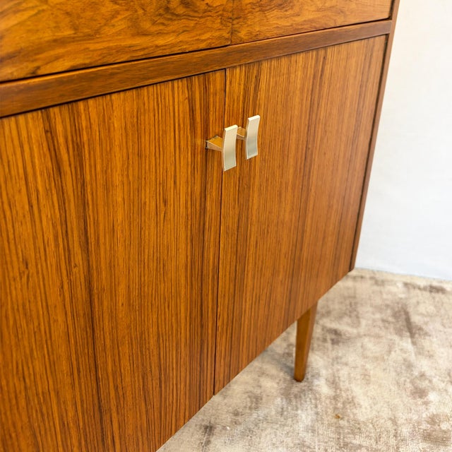 Metamorphic Walnut Cocktail Cabinet from Cox & Cox Ltd., 1950s For Sale - Image 10 of 17