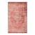 1970s Vintage Handmade Wool Cotton Red Area Rug For Sale