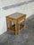 Oak Ceramic Tile-Top Nesting Tables Set of 3 Floral Spindle Legs Traditional Vintage For Sale - Image 9 of 11