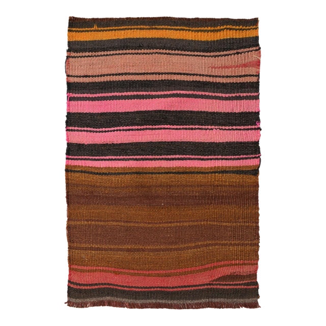Mini Vintage Decorative Kilim Rug - 2`0″ X 3`0″ For Sale
