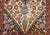 Antique Malayer Rug, Hand-Knotted Wool, Geometric Pattern, 4x6, Ivory & Navy For Sale - Image 15 of 18