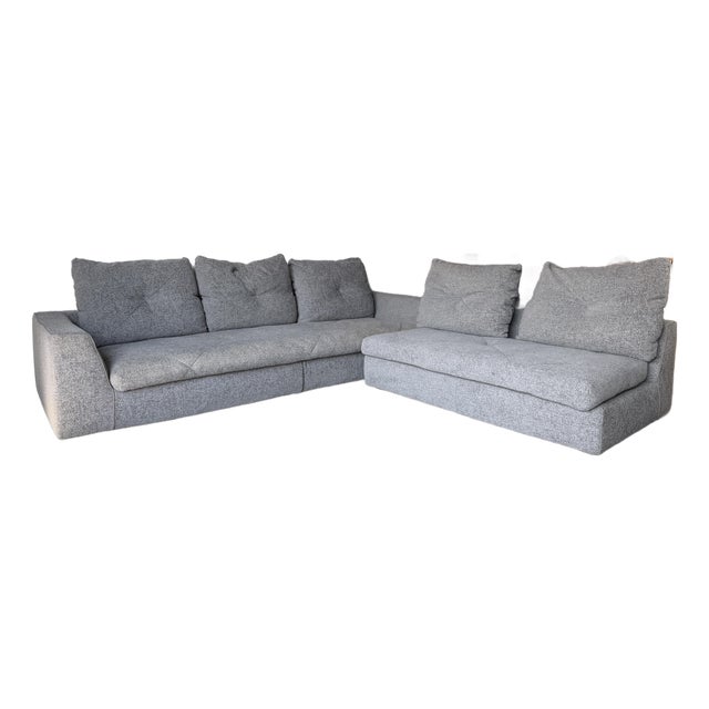Roche Bobois Paris “Préface” Modern Modular Sectional Sofa – 3 Pieces For Sale