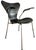 Fritz Hansen Model 3207 Chair by Arne Jacobsen for Fritz Hansen, Denmark, 1970s For Sale - Image 4 of 9