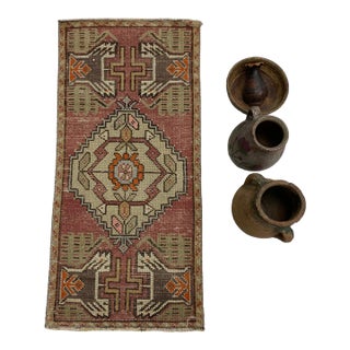 Anatolian Kurdish Wool Carpet For Sale