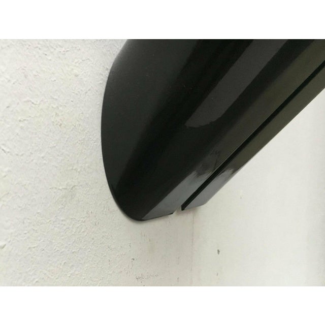 Black Postmodern Italian Model Megaron Parete Wall Lamp by Gianfranco Frattini for Artemide, 1970s For Sale - Image 8 of 18