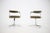 France from around 1960s. Very stable and quite heavy chairs. Iconic space age clean design like from Fantomas or other...