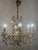 Brass and Lead Crystal Chandelier from Palwa, 1960s For Sale - Image 11 of 13