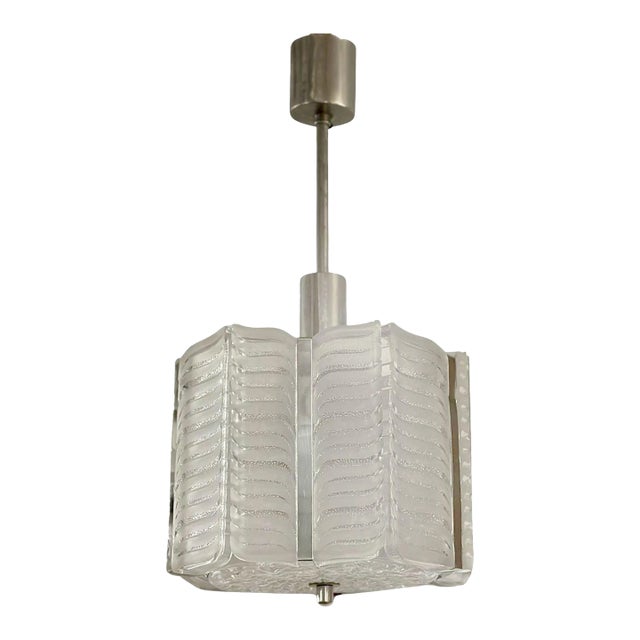 Mid-Century Pendant Lamp by Kalmar Vienna, C. 1950's For Sale