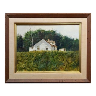 Richard Schlecht - Farm House in Virginia - Oil Painting For Sale